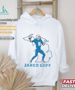 Jared Goff state star Detroit Lions football shirt