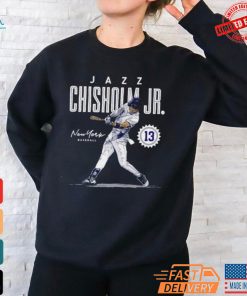 Jazz Chisholm Jr. New York Yankees 13 Swing Cartoon Shirt