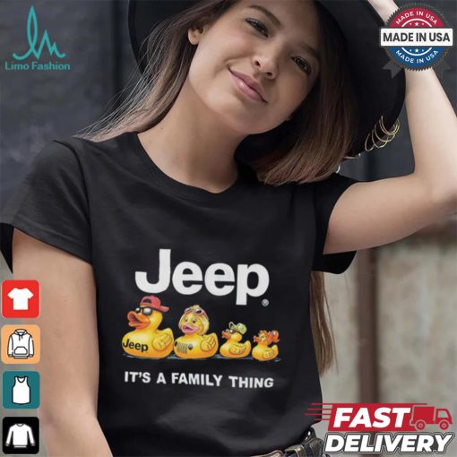 Jeep it’s a family thing ducks shirt