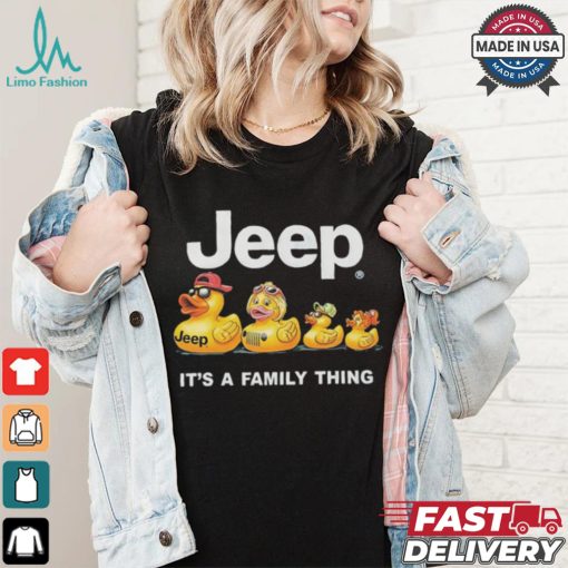 Jeep it’s a family thing ducks shirt