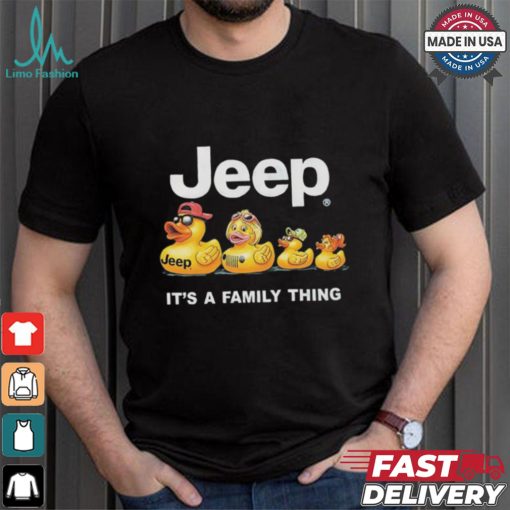Jeep it’s a family thing ducks shirt