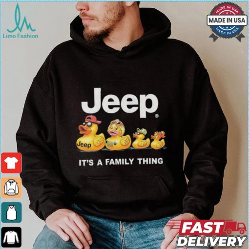 Jeep it’s a family thing ducks shirt