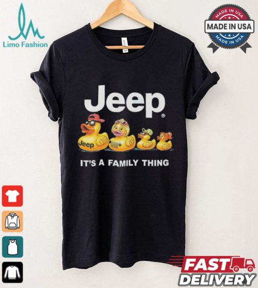 Jeep it’s a family thing ducks shirt