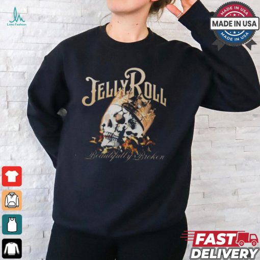 Jelly Roll Beautifully Broken 2024 Shirt
