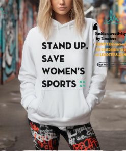 Jennifer Sey Xx Xy Athletics Stand Up Save Women’s Sports Shirt
