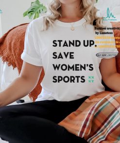 Jennifer Sey Xx Xy Athletics Stand Up Save Women’s Sports Shirt