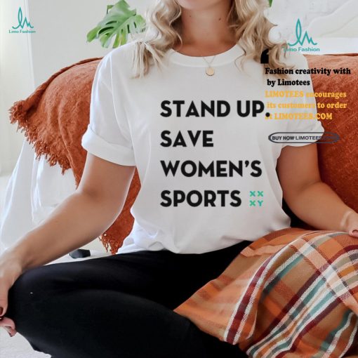 Jennifer Sey Xx Xy Athletics Stand Up Save Women’s Sports Shirt