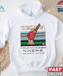 Jerry Rice San Francisco 49ers Tecmo Bowl Retired Player shirt