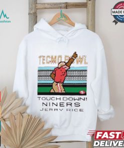 Jerry Rice San Francisco 49ers Tecmo Bowl Retired Player shirt