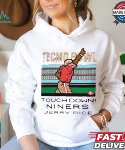 Jerry Rice San Francisco 49ers Tecmo Bowl Retired Player shirt