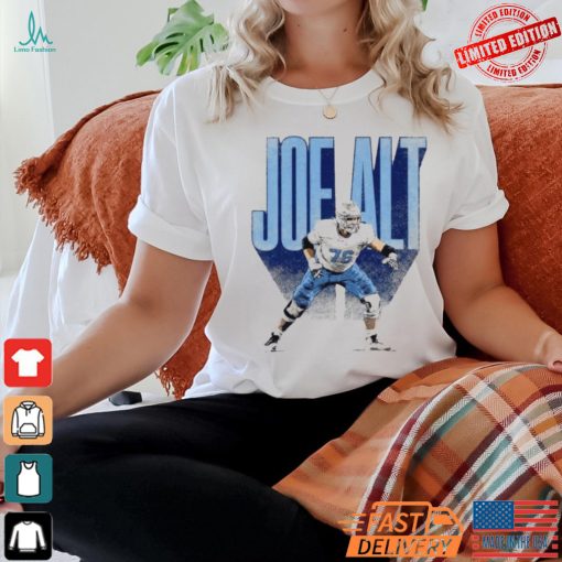 Joe Alt Los Angeles Chargers 76 bold name retro Shirt