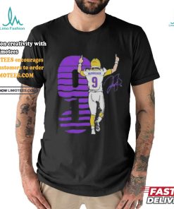 Joe Burrow 9 where I'm from bengals signature t shirt