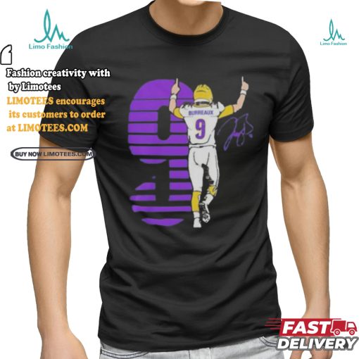 Joe Burrow 9 where I’m from bengals signature t shirt