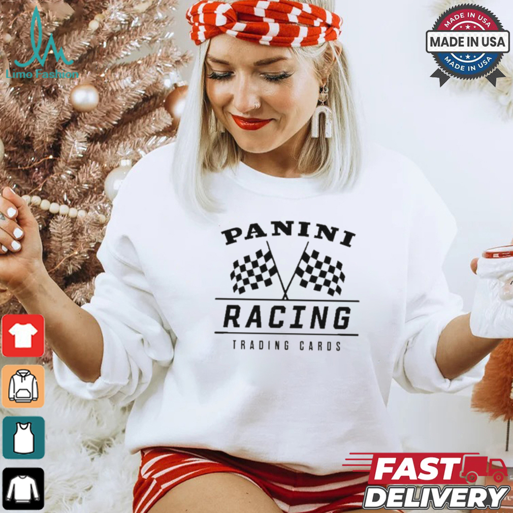 Joey Logano Wearing Panini Racing Trading Cards Shirt Joey Logano Wearing Panini Racing Trading Cards Shirt