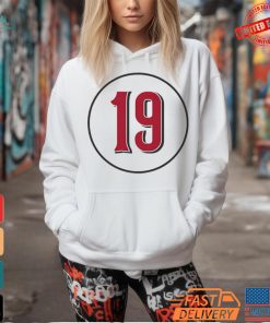 Joey Votto Cincinnati Reds baseball number 19 circle shirt