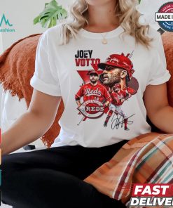 Joey Votto Cincinnati Reds signature graphic shirt
