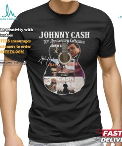 Johhny Cash 70th Anniversary Collection T Shirt