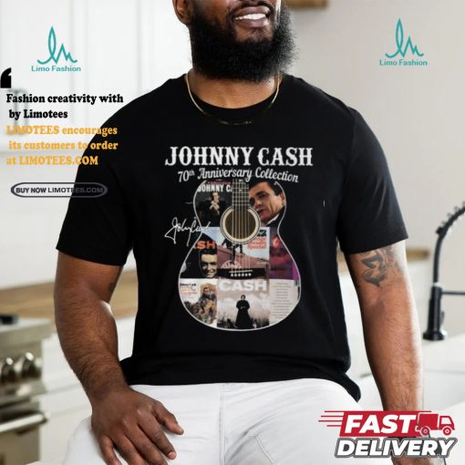 Johhny Cash 70th Anniversary Collection T Shirt