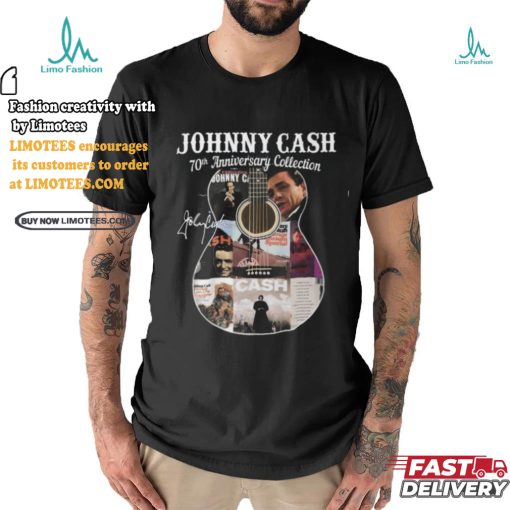 Johhny Cash 70th Anniversary Collection T Shirt
