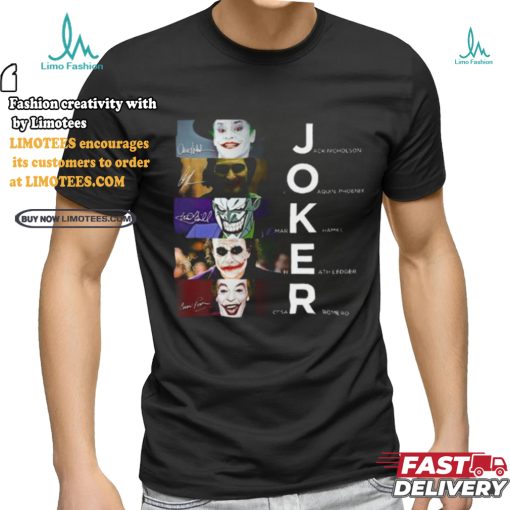 Joker Signature Graphics Design 2024 T Shirt