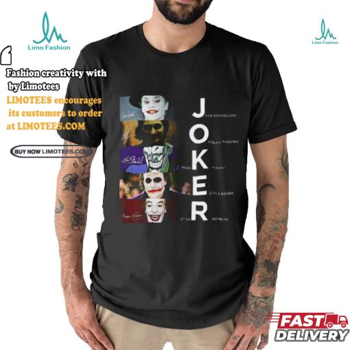 Joker Signature Graphics Design 2024 T Shirt