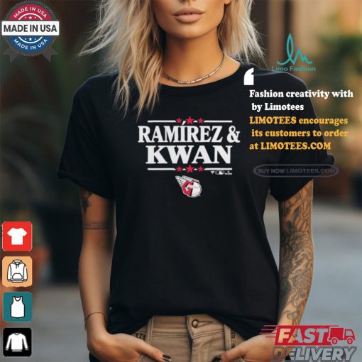 Jose Ramirez & Steven Kwan Cleveland Guardians Election Player T Shirt