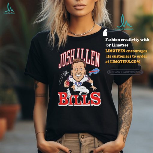 Josh Allen Buffalo Bills Caricature Player Shirt