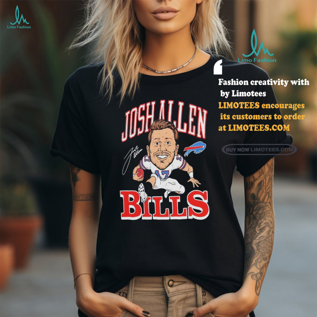 Josh Allen Buffalo Bills Caricature Player Shirt Josh Allen Buffalo Bills Caricature Player Shirt