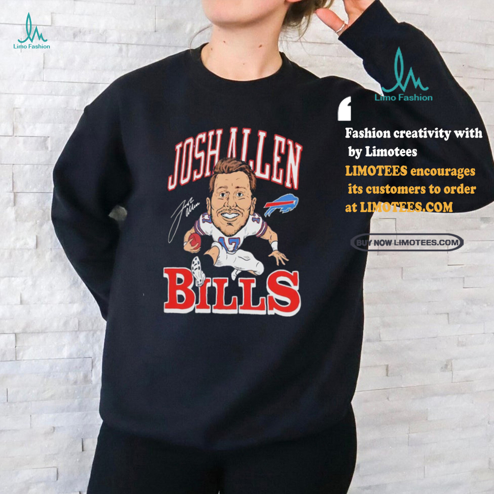 Josh Allen Buffalo Bills Caricature Player Shirt Josh Allen Buffalo Bills Caricature Player Shirt