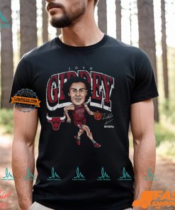Josh Giddey Chicago Bulls Cartoon Shirt