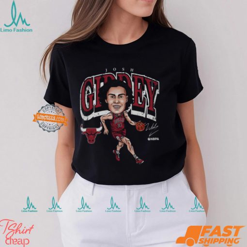 Josh Giddey Chicago Bulls Cartoon Shirt