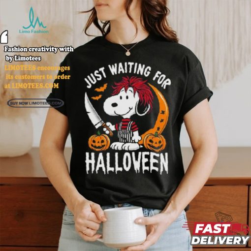 Just Waiting For Halloween Snoopy Shirt