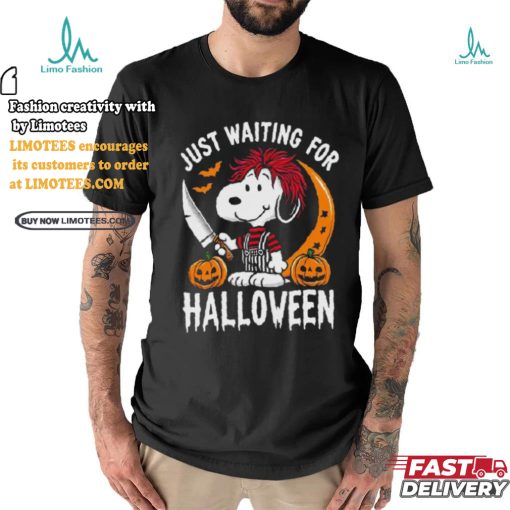 Just Waiting For Halloween Snoopy Shirt