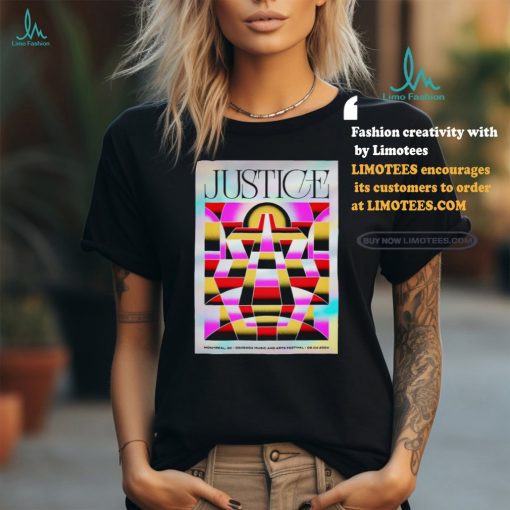 Justice Aug 4 2024 Parc Jean Drapeau in Montréal QC Poster Shirt