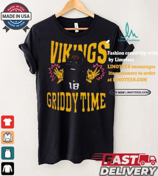 Justin Jefferson Minnesota Vikings Homage Caricature Player T shirt