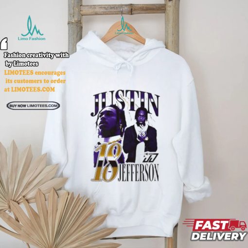 Justin Jefferson Minnesota Vikings lightning 2024 shirt