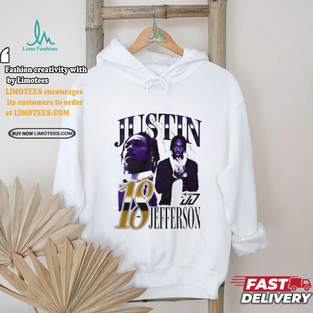 Justin Jefferson Minnesota Vikings lightning 2024 shirt Justin Jefferson Minnesota Vikings lightning 2024 shirt