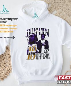 Justin Jefferson Minnesota Vikings lightning 2024 shirt