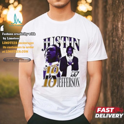 Justin Jefferson Minnesota Vikings lightning 2024 shirt