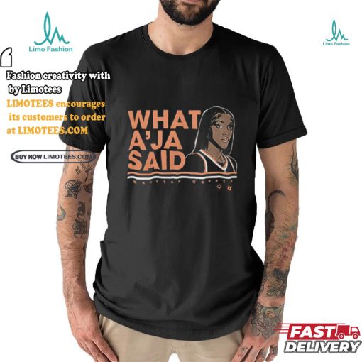 Kahleah Copper What A’ja Said shirt