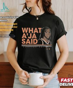 Kahleah Copper What A'ja Said shirt, hoodie, sweater, long sleeve and tank top Kahleah Copper What A'ja Said shirt