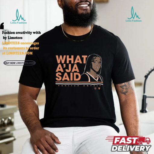 Kahleah Copper What A’ja Said shirt