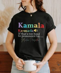 Kamala Definition Madam President Shirt