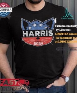Kamala Harris 2024 Button Cat Face For Cat Lady Kamala Lover T shirt