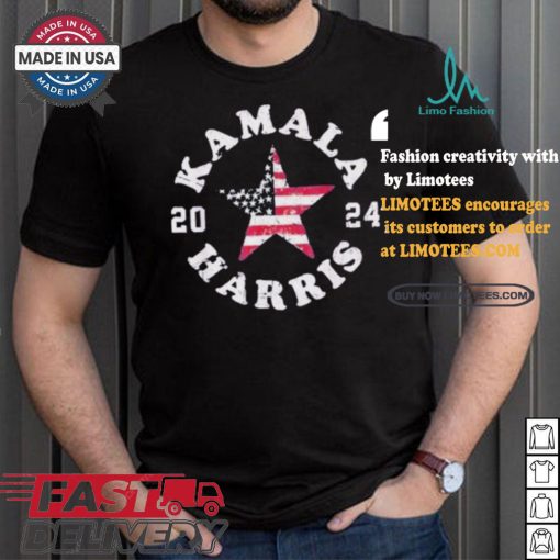 Kamala Harris 2024 President American Flag Vote Kamala T shirt
