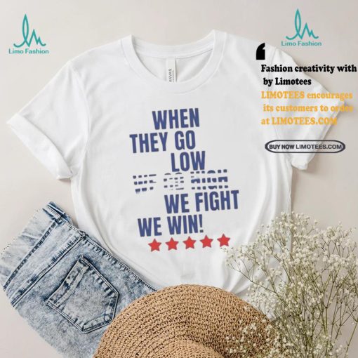 Kamala Harris 2024 when we fight we win for 2024 election rally madam president election Harris walz t shirts