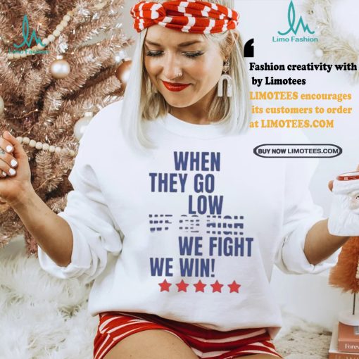 Kamala Harris 2024 when we fight we win for 2024 election rally madam president election Harris walz t shirts