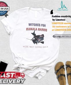 Kamala Harris American Witches For Harris Were Not Going Back Happy Halloween 2024 T shirt
