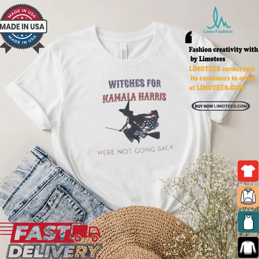 Kamala Harris American Witches For Harris Were Not Going Back Happy Halloween 2024 T shirt Kamala Harris American Witches For Harris Were Not Going Back Happy Halloween 2024 T shirt