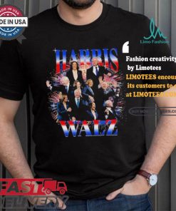 Kamala Harris And Tim Walz Freedom Team Up Winning President Vote Blue T shirt